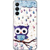 torbica silikonska print skin za samsung A156B galaxy A15 5G owl