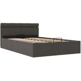  Hidraulični okvir za krevet od tkanine LED tamnosivi 120x200 cm | shoptok.hr