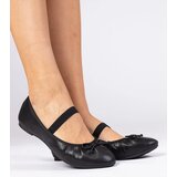 Gemre Black women's ballerinas with a bow Leronis | shoptok.hr