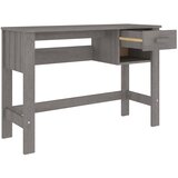  Radni stol HAMAR svjetlosivi 110 x 40 x 75 cm masivna borovina | Eponuda.ba