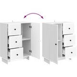  Kreveta s ladicama Bijela visokog sjaja 66 x 34,5 x 90 cm | shoptok.hr