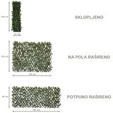 STIL Ograda 90x180 cm zelena Fittonia | shoptok.hr