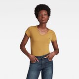 G-star T-shirt - G-star RAW NY jersey r yellow | Shoptok.si