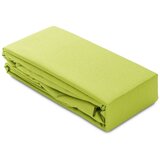 Svilanit Pamučna plahta Ivonne s gumicom - zelena green 90x200 cm - oštećena ambalaža | shoptok.hr