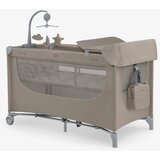Kikka Boo Krevetac Nighty Night premium 2 nivoa sa rancem i pultom Beige KKB11154 Cene