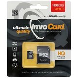 Imro memorijska kartica microSD 128GB 100MB/s class10 UHS I s adapterom SD Cijene