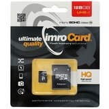 Imro MICROSD POMNILNIŠKA KARTICA 128GB ZA TELEFONE TABLICE KONZOLE SNEMANJE 10C, (5000070123) Cene