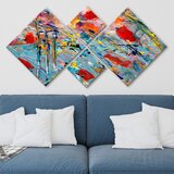 Wallity slika 4MDF1266808, 60x115 cm, 4 dela | ePonuda.com