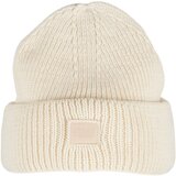 Urban Classics Knitted wool hat - cream Cene