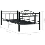  Za dnevni ležaj crni metalni 90 x 200 cm | shoptok.hr