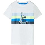  Dječja majica prljavo bijela boja 128 | shoptok.hr
