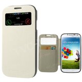  Preklopni ovitek / etui / zaščita Mercury WOW Bumper View Case za Samsung Galaxy S4 - beli | Shoptok.si