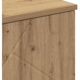 vidaXL Kopalniška omarica s polico artisan hrast 60 x 35 x 80 cm | Shoptok.si