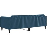  Dnevni krevet plavi 90 x 200 cm baršunasti | shoptok.hr