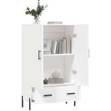  Visoka komoda bijela 69 5 x 31 x 115 cm od konstruiranog drva | shoptok.hr