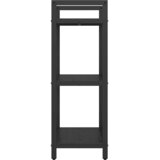  Polica Crni hrast 56 x 34 x 96 cm Konstruirano drvo | shoptok.hr