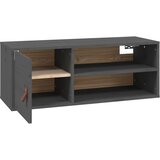 Maison Chic Stenska omarica - Zidna omarica siva 80x30x30 cm trdna borovina iu760, (22063085) Cene