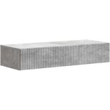 Stolna Stenska stranska miza Betonsko siva 87,5 x 34,5 x 17 cm, (5000232319) | Shoptok.si
