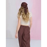 Sinsay Crop top s ukrasnom čipkom | shoptok.hr