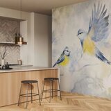  Foto tapeta - Watercolor Tit - First Variant 400x280 Vodootporna | shoptok.hr