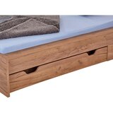 Mömax Postelja Avensis New, Temni Hrast, Bela, 90x200 | Shoptok.si