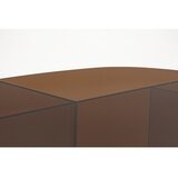 Zuiver Rjava steklena klubska mizica 60x80 cm Linea – | Shoptok.si