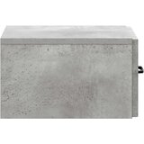 Stolna montirana na zid Betonska siva 59 x 34,5 x 17 cm | shoptok.hr