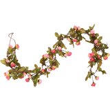 Božična cvetlična girlanda 6 kosov rožnata 215 cm, (21415669) | Shoptok.si