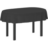  Tkanina za stol 5 kom. Ovalni Tamnosiva 130 x 220 cm | shoptok.hr