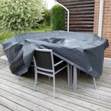 Nature Pokrivalo za vrtno pohištvo za okroglo mizo 118x70 cm | Shoptok.si
