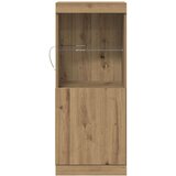  Prikaz s LED svjetlima Artisan hrast 41x37x100 cm | shoptok.hr