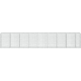  Gabion s žicom debljine 3,5 mm i mrežom 5x10 cm 850x100x150 cm Slike