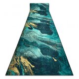 RugsX Tekač gumiran LOTUS SHADOWS 37750 Abstrakcija zelena / zlata pralna protizdrsna 60 60x510 cm, (5000173727) | Shoptok.si