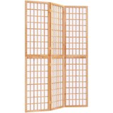Maison Chic Zložljiv 3-delni Paravan - Sobne pregrade japonski stil 120x170 cm bele barve, (22111609) | Shoptok.si