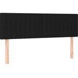  Krevet s oprugama i madracem crni 140x200 cm od tkanine | shoptok.hr