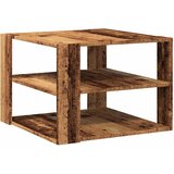 vidaXL Kava miza iz starega lesa 58x58x40 cm Inženirski les, (21752144) | Shoptok.si