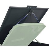  Spremnik za kantu za jednu kantu na kotačiće antracit boje 69x79x117 cm čelik | shoptok.hr