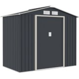  Baštenska Kućica Metalna Ferox-B, Tamno Siva | Eponuda.com