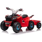  ATV na baterije sa prikolicom Crveni TS-039-40 | ePonuda.com