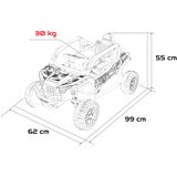  Licencirani buggy na akumulator Kawasaki TERYX KRX1000 4x4 - crno/zeleni | shoptok.hr