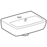Geberit Selnova Square 36 x 28 cm umivaonik 500.316.01.1(7)