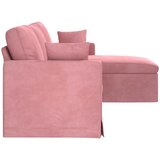 SOFA Ružičasta 228 x 134 x 80 cm Baršun | shoptok.hr