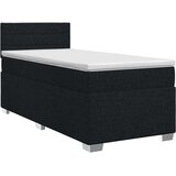  Boxspring krevet s madracem Crna 100 x 200 cm Tkanina | shoptok.hr