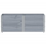  Okviri za palete 3 kom sivi 150x50 cm od masivne borovine | Eponuda.ba