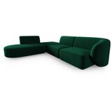 Milo Casa Zelena baršunasti kutna garnitura (s lijevim kutom/u obliku slova L) Paolo – | shoptok.hr