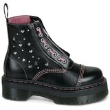 Dr. Martens Polškornji SINCLAIR HS BLACK MILLED GLOSS Črna | Shoptok.si