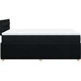  box spring s madracem crni 120 x 190 cm od tkanine | shoptok.hr