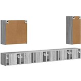  Namestitev na steno 6 pcs Siva Sonoma - - Siva - 67.93 - 78,5 x 30 x 29,5 cm - 2025-vidaXL-Uvoz_2 | Shoptok.si