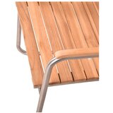 Garden Pleasure Leseni vrtni stol v naravni barvi Denver - | Shoptok.si