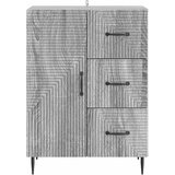  Kreveta Siva sonoma 66 x 34,5 x 89,5 cm Konstruirano drvo | Eponuda.com